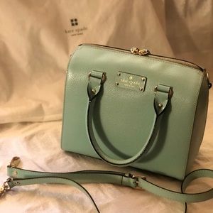 Tiffany Blue/Mint Kate Spade Sachel (rare)